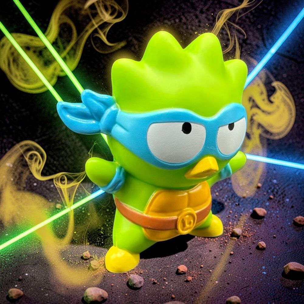 McDonalds Badtz-Maru X Leonardo TMNT X Sanrio Hello Kitty Kids Meal Toy 2’” A61